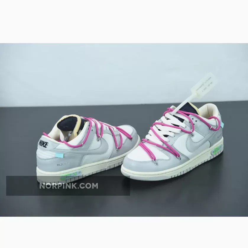 Off White Dunks 30 Of 50 / Off-White™ x Nike Dunk Low '30 of 50' Grey White Navy 1675867056