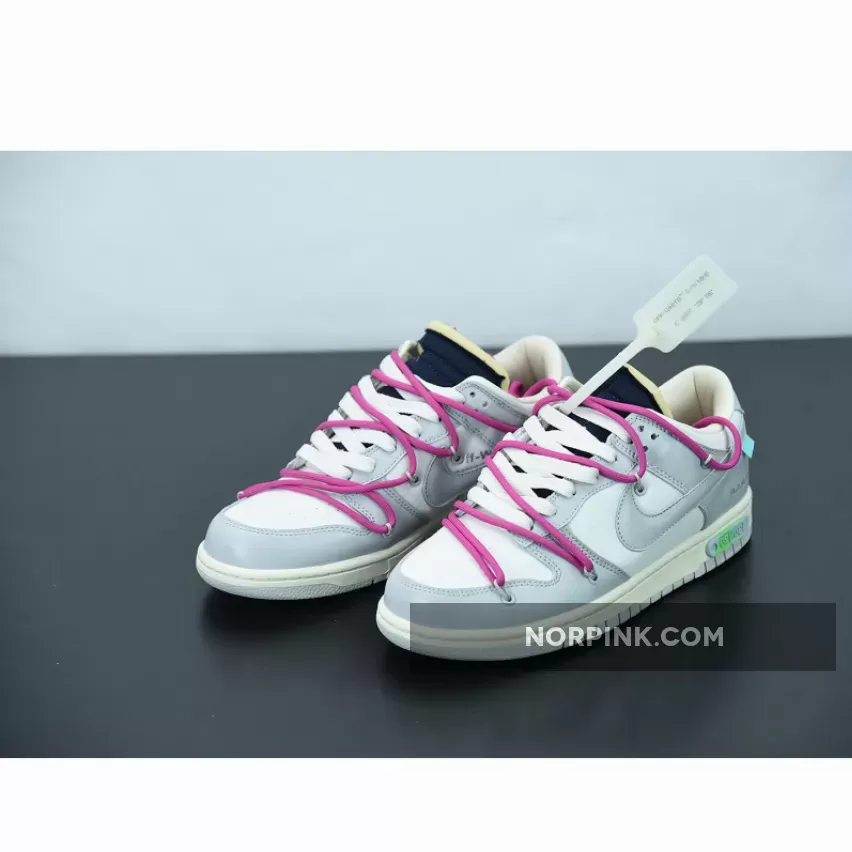 Off White Dunks 30 Of 50 / Off-White™ x Nike Dunk Low '30 of 50' Grey White Navy 1675867056