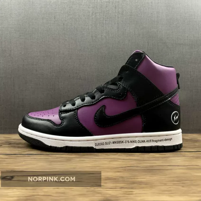 Fragment Design x Nike Dunk High 'Beijing' Wine/Black-White Vin/Blanc/Noir - Fragment X Nike Dunk High Beijing