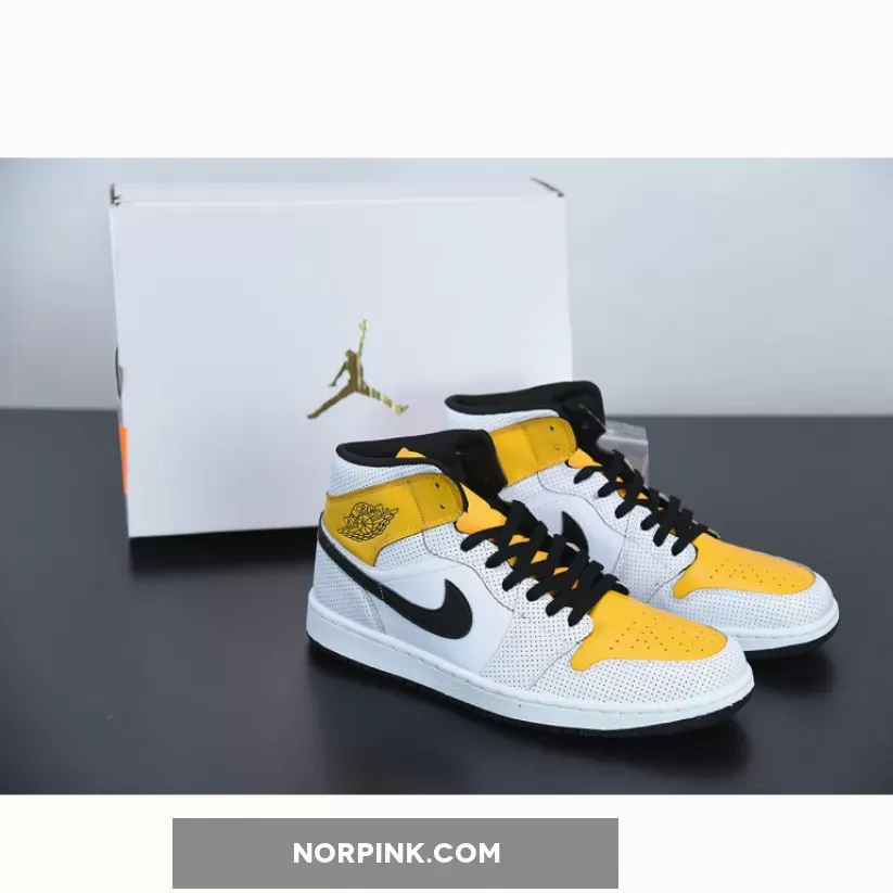 Jordan 1 Mid Laser Orange BQ6472-107
