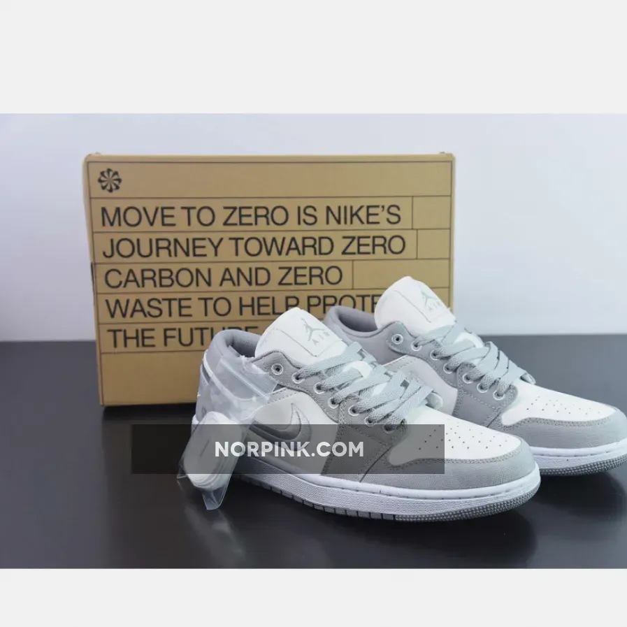 Air Jordan 1 Low SE Light Steel Grey/Sail-White - light grey jordan 1 low