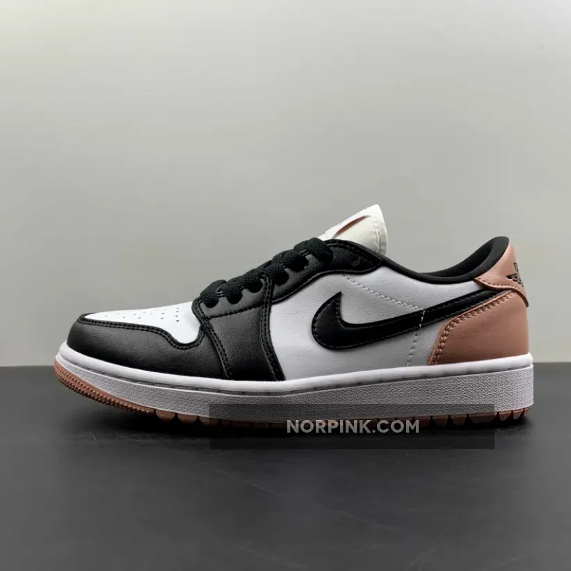 Air Jordan 1 Low Golf White/Black-Rust Pink DD9315-106 / jordan 1 rust pink low