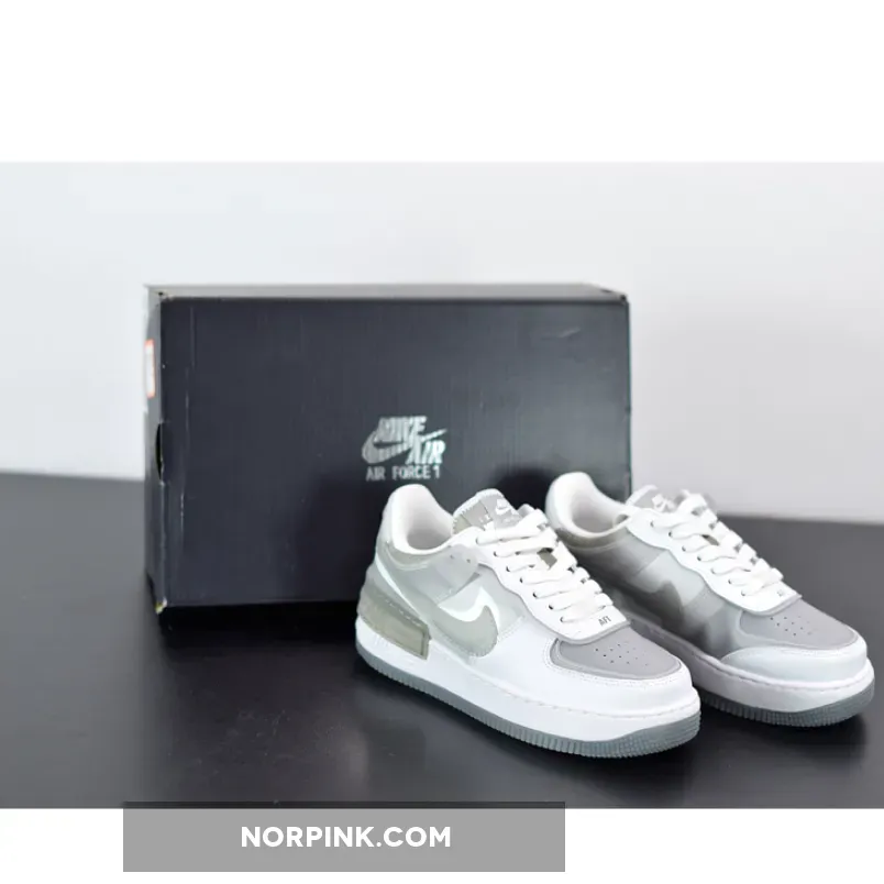 Nike Air Force 1 Shadow SE Particle Grey GS CK6561-100