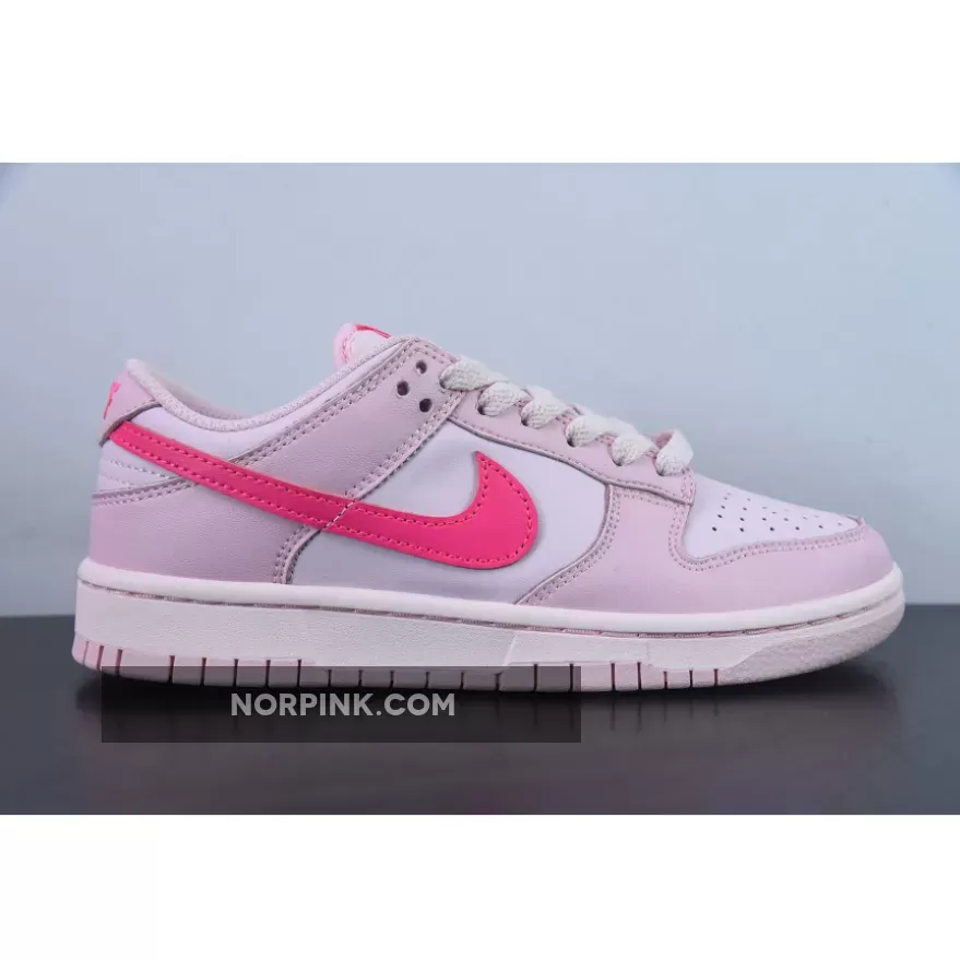 Discount Pink Dinks Nike Dunk Low GS Triple Pink DH9765-600