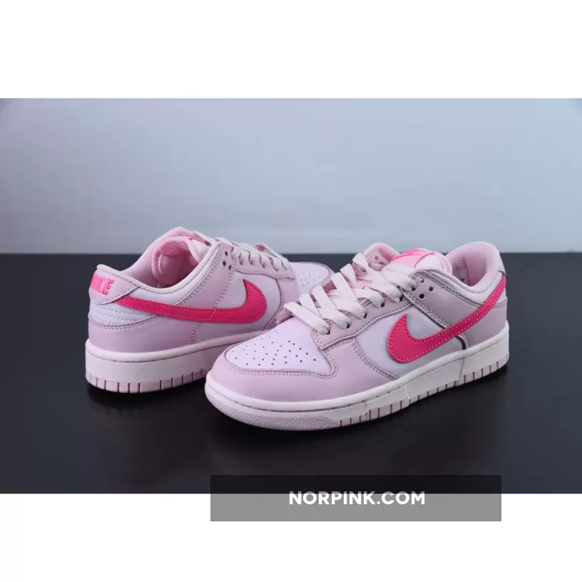 Discount Pink Dinks Nike Dunk Low GS Triple Pink DH9765-600