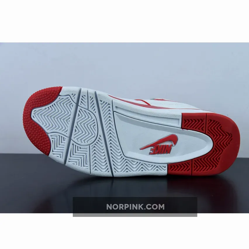 Nike Air Flight '89 White/University Red-Wolf Grey / nike air flight 89 wolf grey