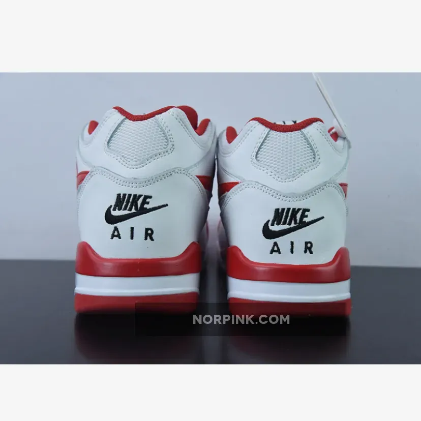 Nike Air Flight '89 White/University Red-Wolf Grey / nike air flight 89 wolf grey