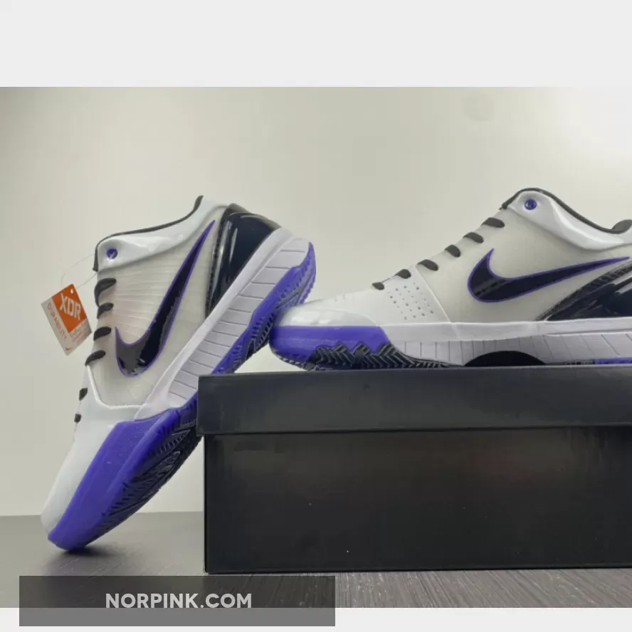 kobe 4 white and purple