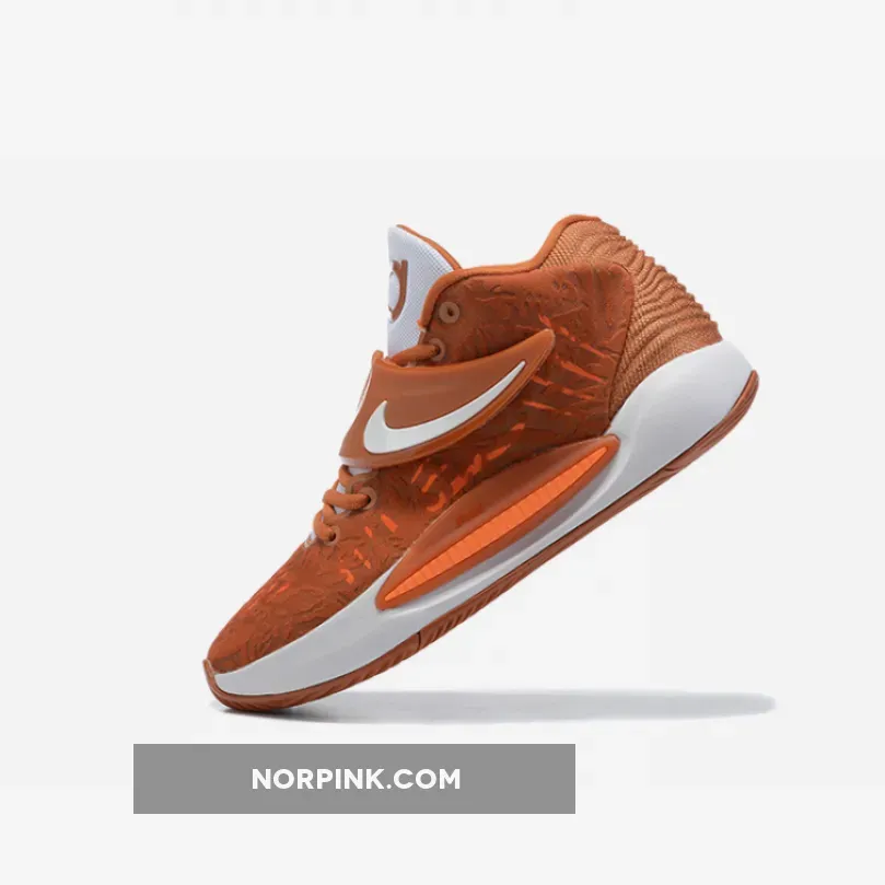 Nike KD 14 Brown White / brown and white nike
