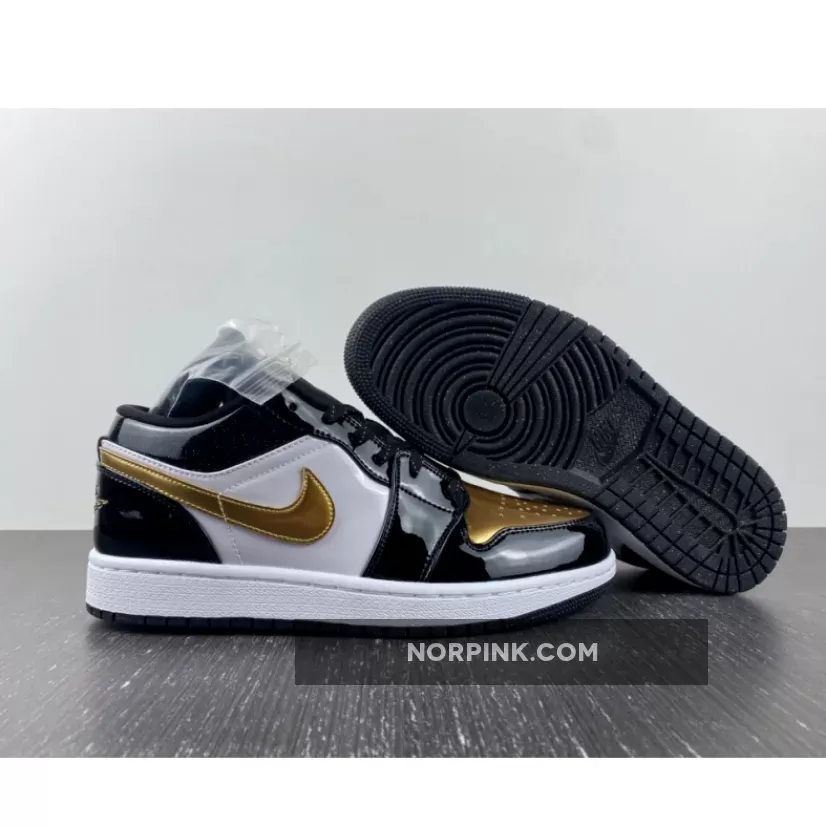 Where To Buy Air Jordan 1 Low GS Gold Toe DR6970-071