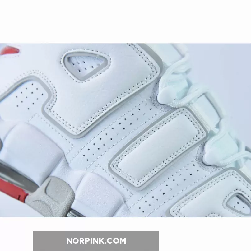 Nike Air More Uptempo White Grey Red #Uptempo White Red DX8965-100