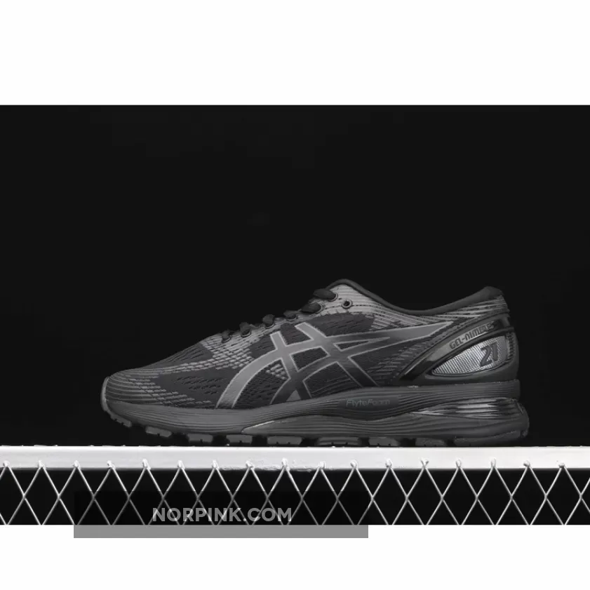 Asics Men's Gel-Nimbus 21 Black Restock