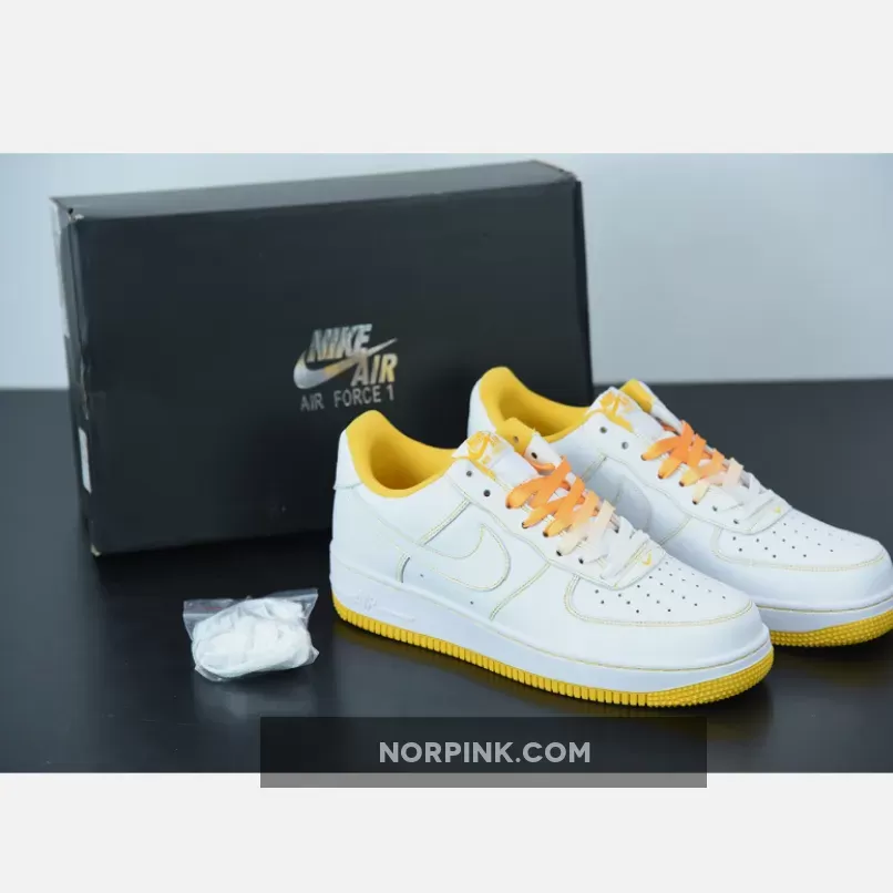 Nike Air Force 1 Low White/White-Laser Orange CV1724-102