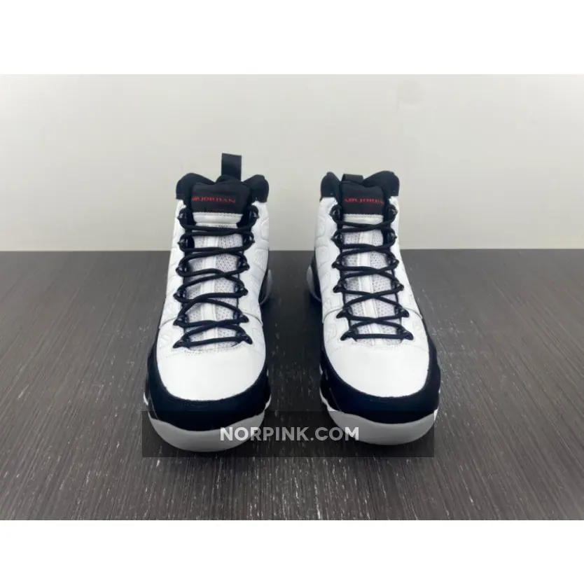 Air Jordan 9 OG White/True Red-Black 302370-112
