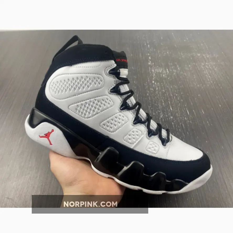 Air Jordan 9 OG White/True Red-Black 302370-112
