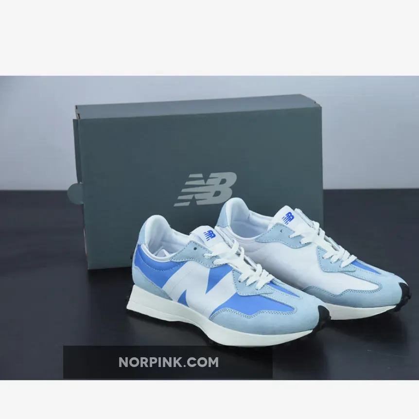 New Balance 327 Light Blue/Cyan Billigt Online #327 new balances