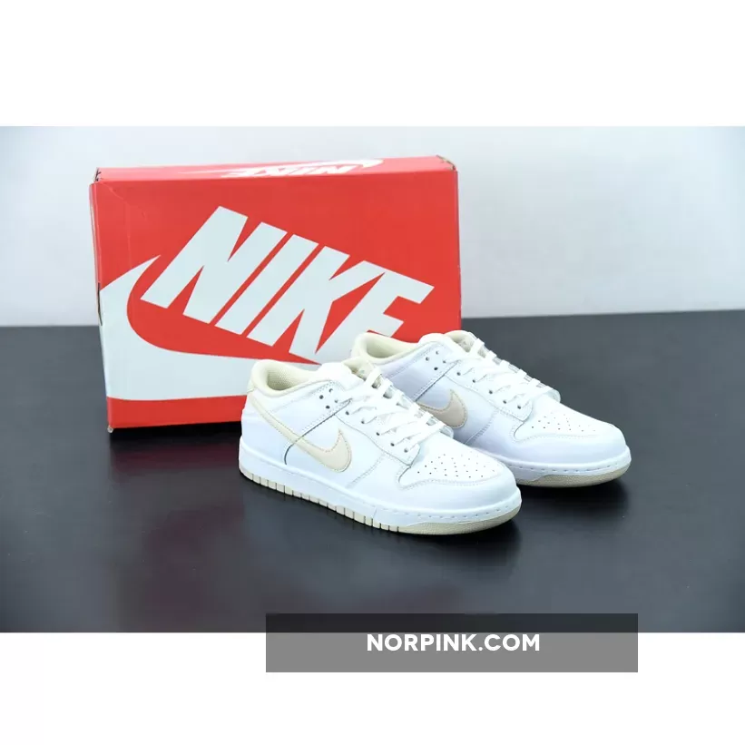 Nike Dunk Low White Pearl For Womens DD1503-110 nike dunk white pearl