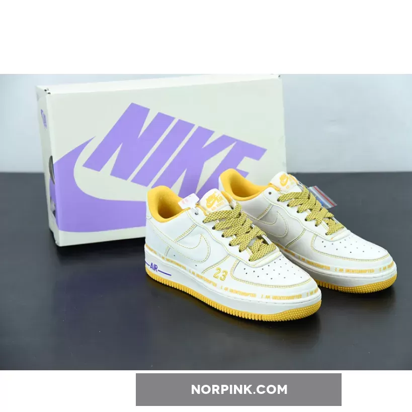 Uninterrupted X Nike Air Force 1 Low White Yellow 1675865919 Online Sale