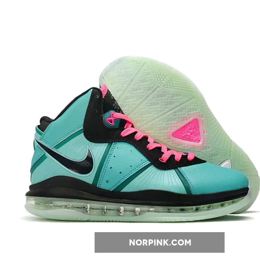Nike LeBron 8 'South Beach' Retro/Pink Flash-Filament Green-Black CZ0328-400 Online Sale
