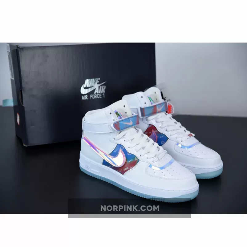 Multi Colored Air Forces - Nike Air Force 1 High 'Have A Good Game' White/Multi-Color DC2111-191