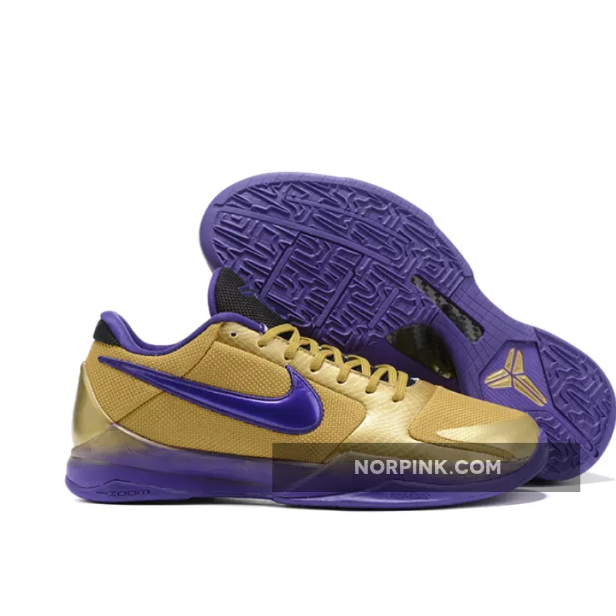 UNDEFEATED x Nike Kobe 5 Protro Hall of Fame DA6809-700 - kobe 5 purple and gold