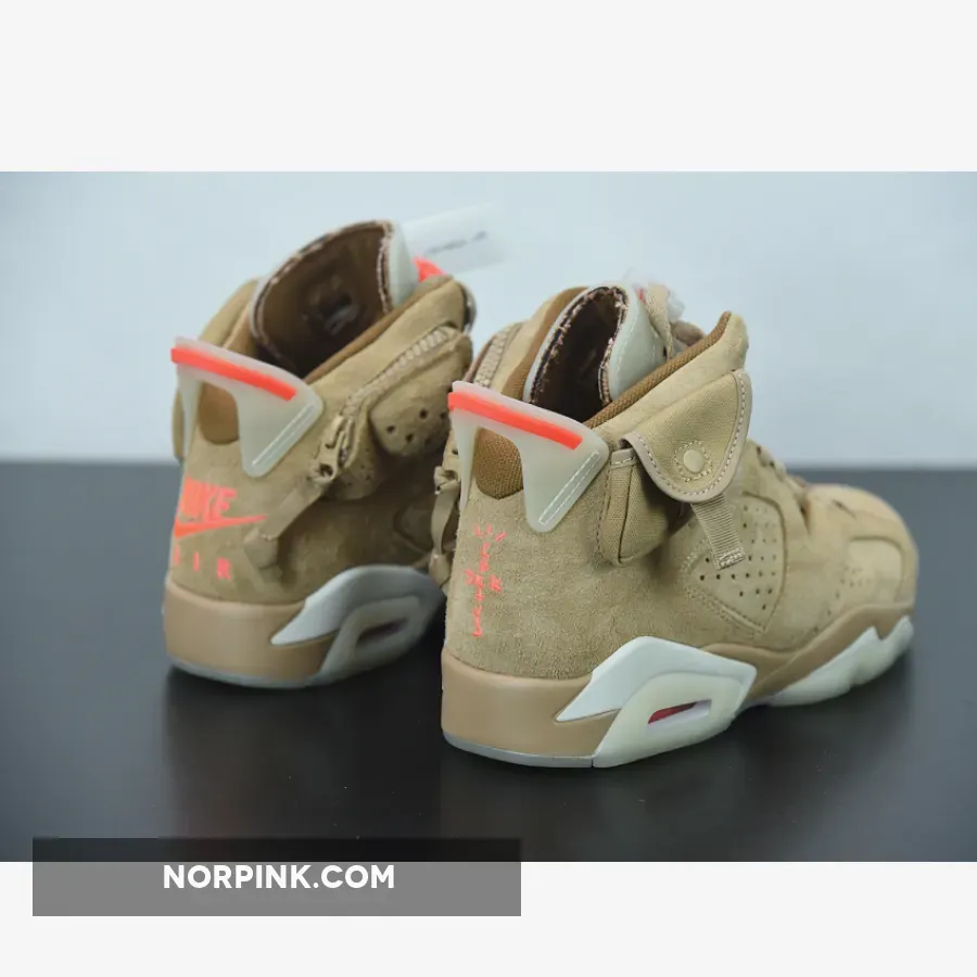 Travis Scott x Air Jordan 6 British Khaki/Sail/Bright Crimson | jordan 6 crimson Travis Scott x Air Jordan 6 British Khaki/Sail/Bright Crimson | jordan 6 crimson