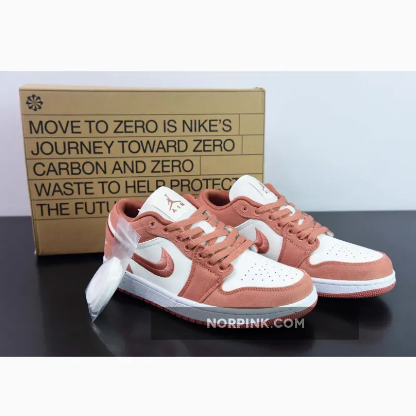 Air Jordan 1 Low SE "Canvas" Sky J Orange/Sail