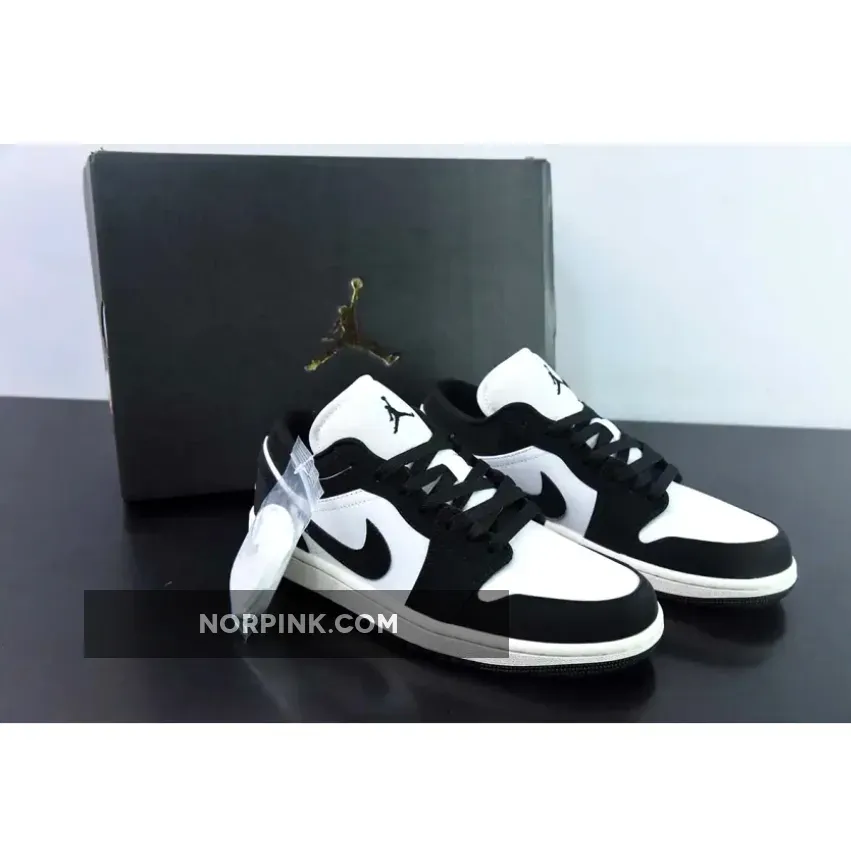 Air Jordan 1 Low "Vintage Panda" Sail/Black