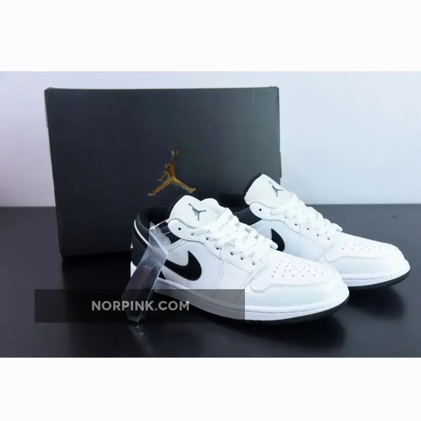 Air Jordan 1 LOW White / Black