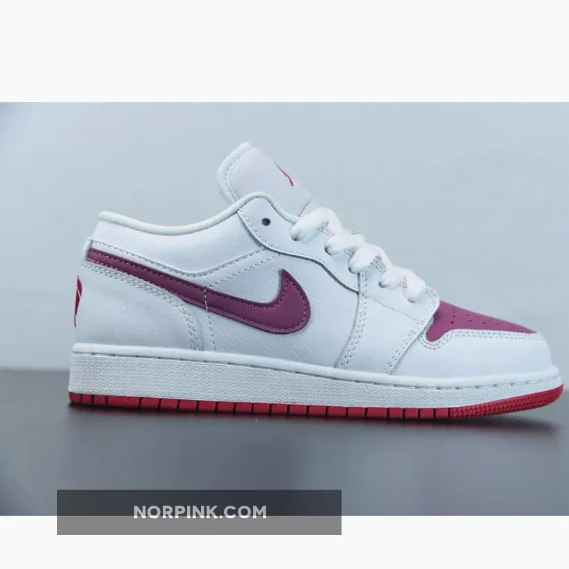 Air Jordan 1 Low White True Berry Air Jordan 1 Low White True Berry