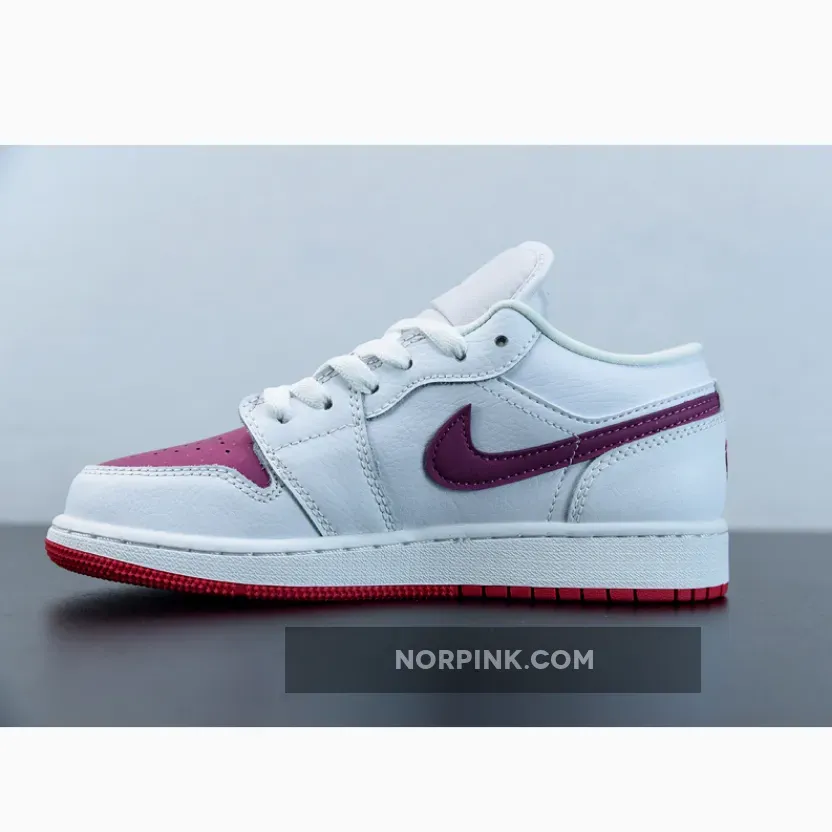 Air Jordan 1 Low White True Berry Air Jordan 1 Low White True Berry