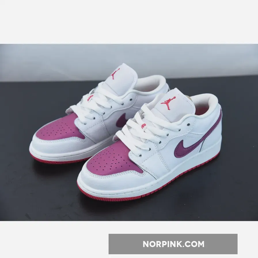 Air Jordan 1 Low White True Berry Air Jordan 1 Low White True Berry