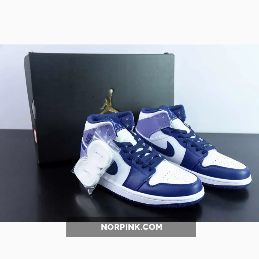 Air Jordan 1 Mid Blueberry