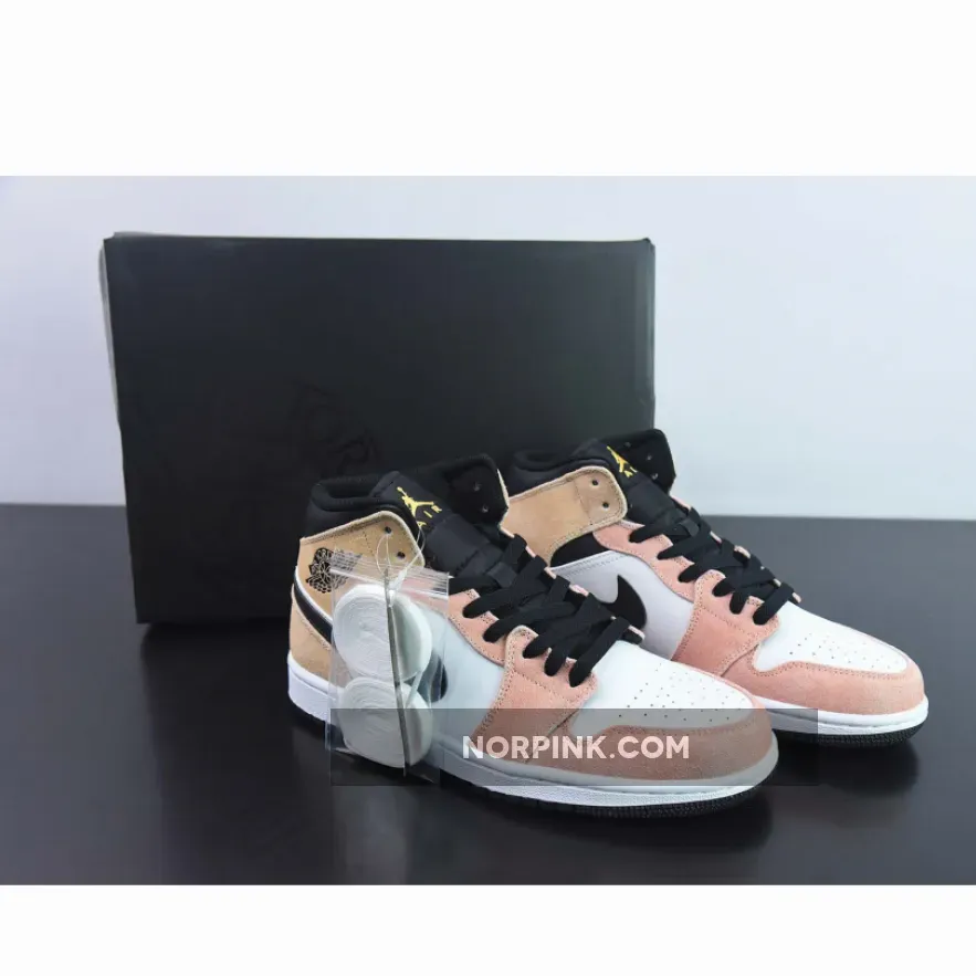 Air Jordan 1 Mid "Flight Club" Magic Ember/Sundial