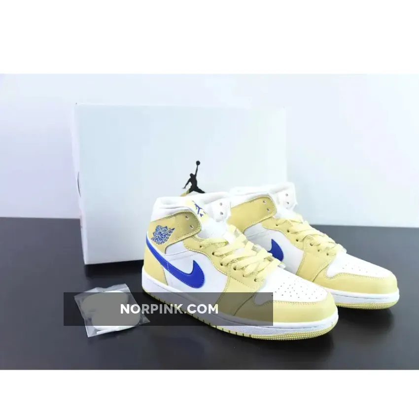 Air Jordan 1 Mid Lemon Wash