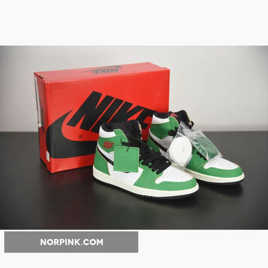 Air Jordan 1 Retro High Og Wmn 'Lucky Green' AJ1 WHITE-SAIL-BLACK