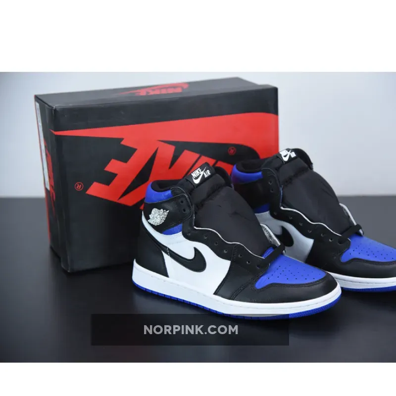 Air Jordan 1 Retro High Og Royal Toe BLACK/WHITE-GAME ROYAL-BLACK AJ1