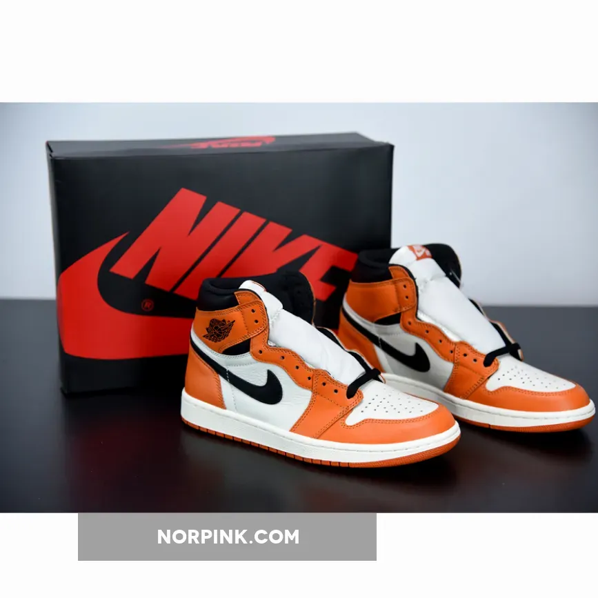 Air Jordan 1 Retro High Og 'Reverse Shattered Backboard' AJ1 SAIL/BLACK-STARFISH