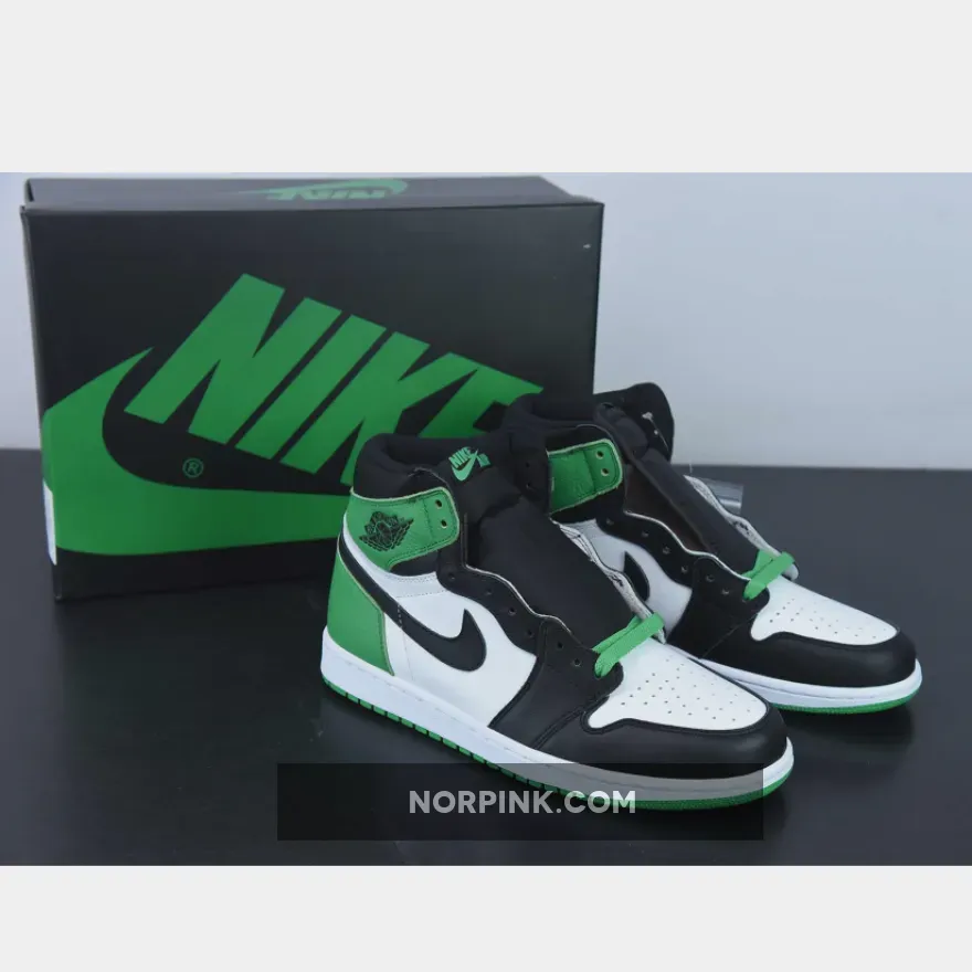 Air Jordan 1 Retro High OG "Celtics" Black/Lucky Green-White