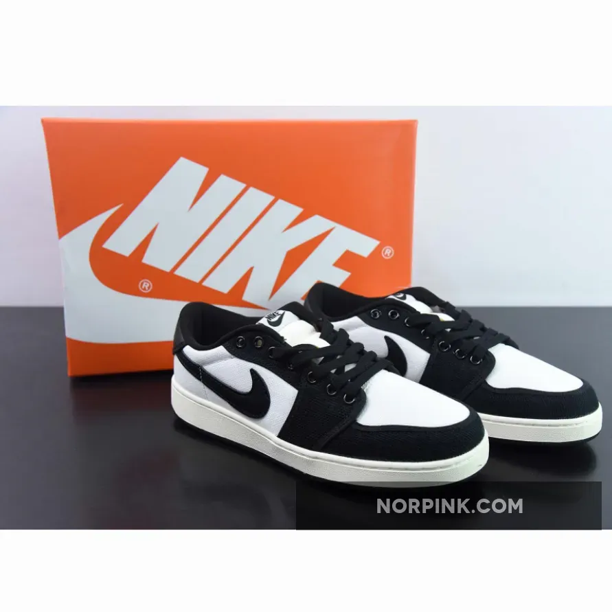 Air Jordan 1 Retro KO Low White / Black