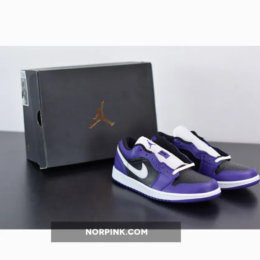 Air Jordan 1 Retro Low "Court Purple"