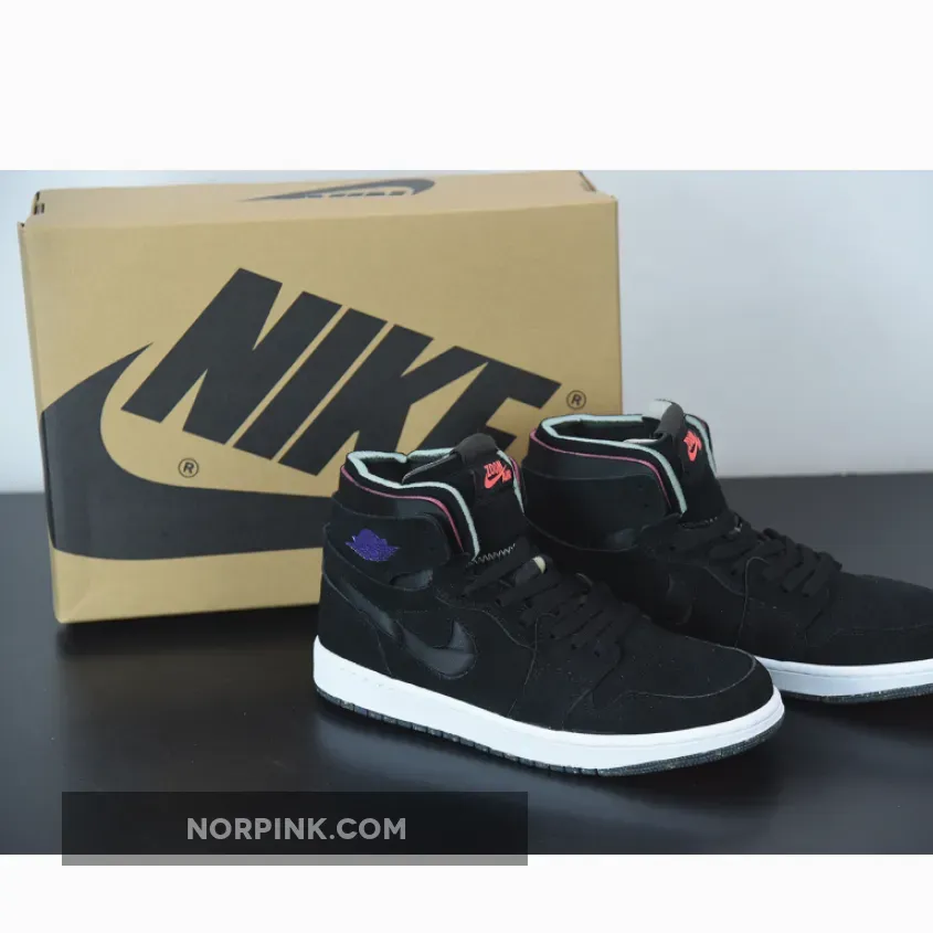 Air Jordan 1 Zoom Comfort Black/Court Purple