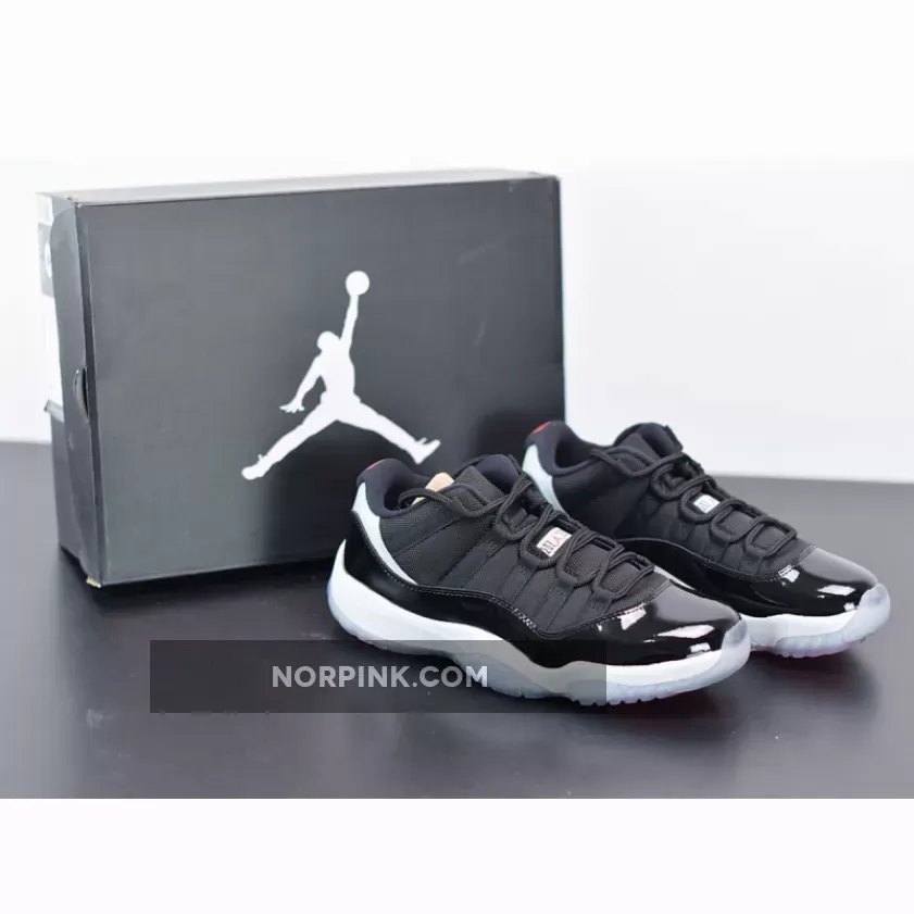 Air Jordan 11 Retro Low Black Infrared 23