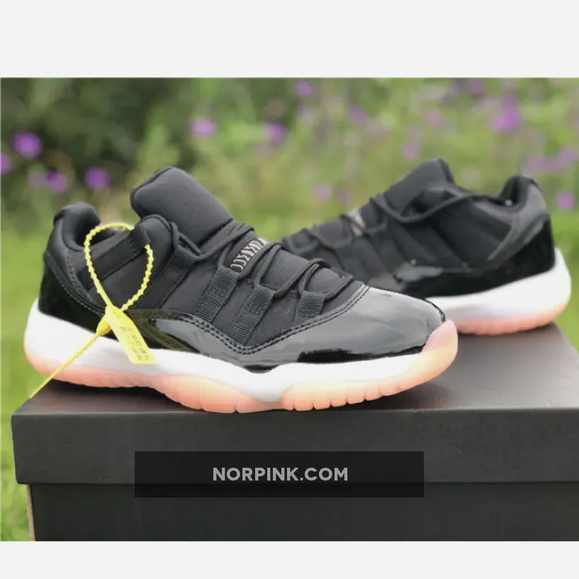 Air Jordan 11 Retro Low GS Exclusive Black/Bleached Coral-White Air Jordan 11 Retro Low GS Exclusive Black/Bleached Coral-White