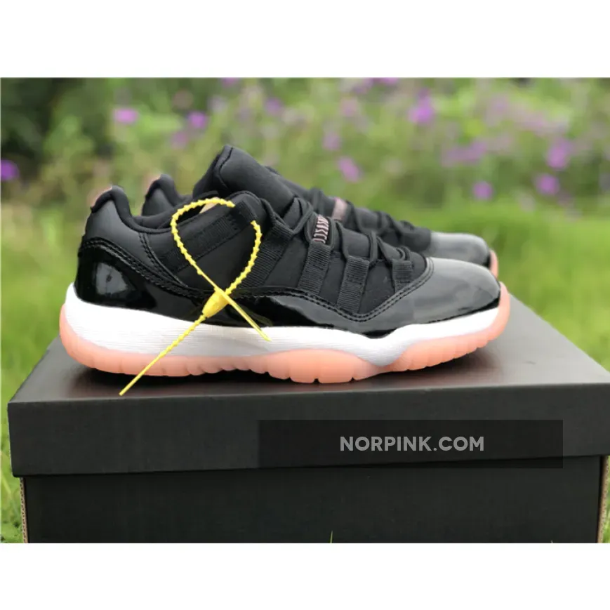 Air Jordan 11 Retro Low GS Exclusive Black/Bleached Coral-White Air Jordan 11 Retro Low GS Exclusive Black/Bleached Coral-White