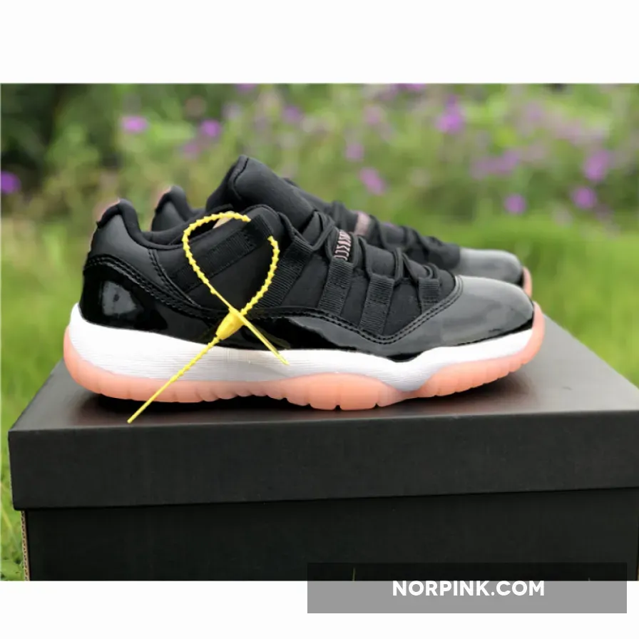 Air Jordan 11 Retro Low GS Exclusive Black/Bleached Coral-White Air Jordan 11 Retro Low GS Exclusive Black/Bleached Coral-White