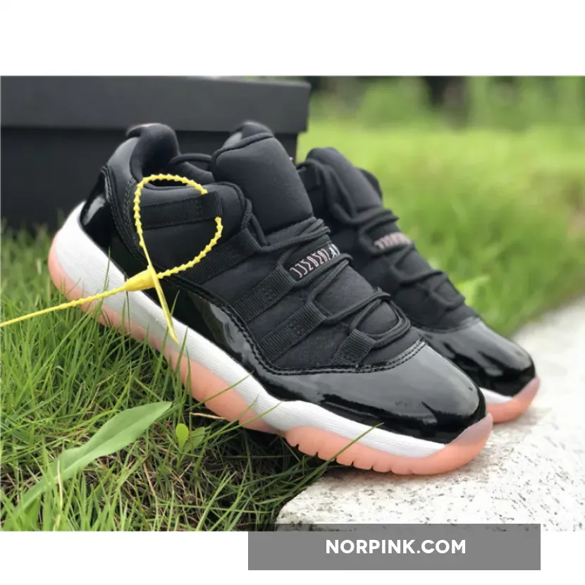 Air Jordan 11 Retro Low GS Exclusive Black/Bleached Coral-White Air Jordan 11 Retro Low GS Exclusive Black/Bleached Coral-White