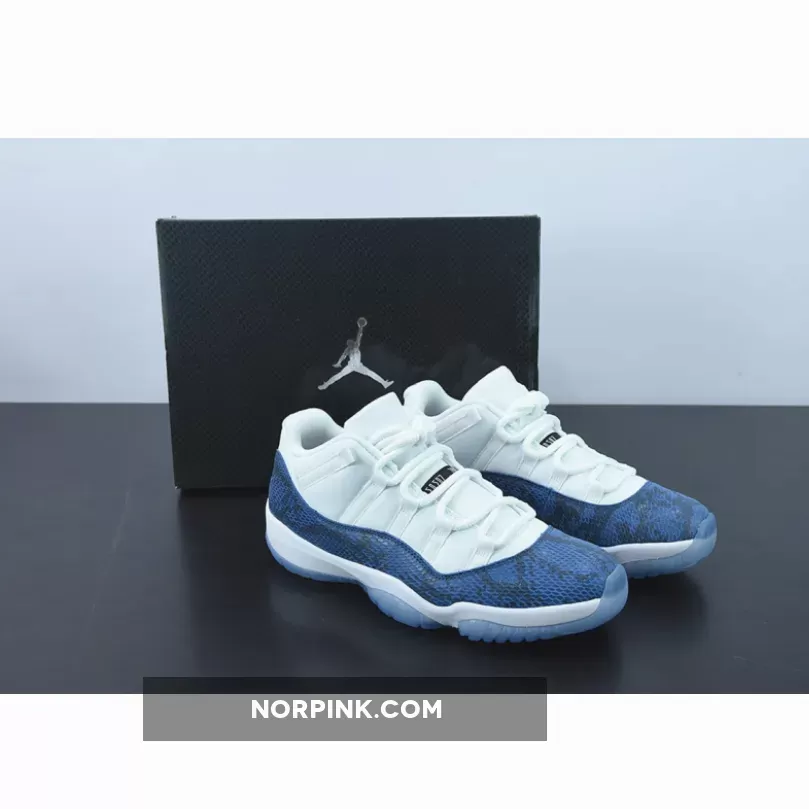 Air Jordan 11 Retro Low ‘Navy Snakeskin’ 2019