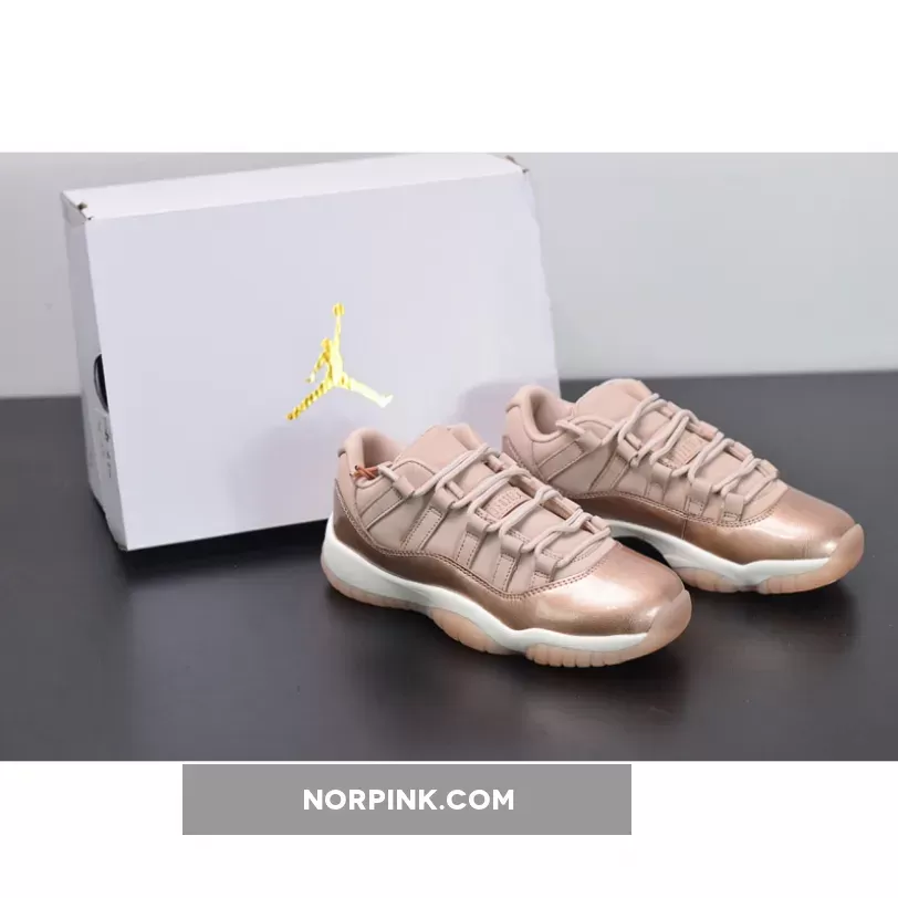 Air Jordan 11 Retro Low Wmns Rose Gold SAIL/MTLC RED BRONZE AJ11