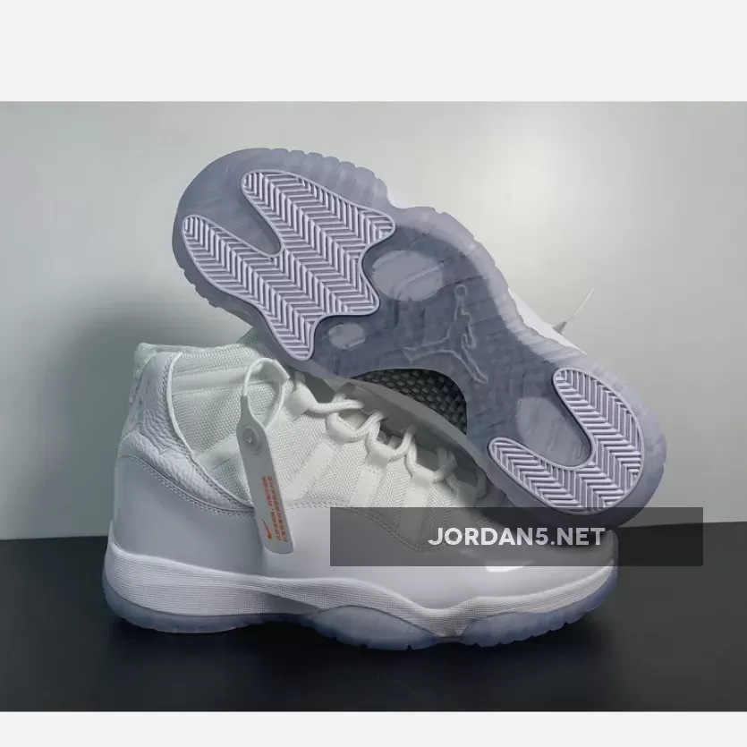 Air Jordan 11 Retro ‘Silver Anniversary’ White/Metallic Silver